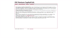 Desktop Screenshot of eigcapital.com