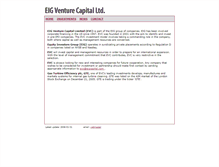 Tablet Screenshot of eigcapital.com